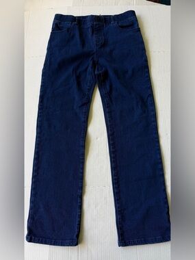 Betabrand Womens Jeans‎ Straight Leg Denim Blue Size Medium Pull On